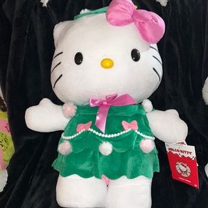 New Hello Kitty Christmas Tree Door Greeter 22”